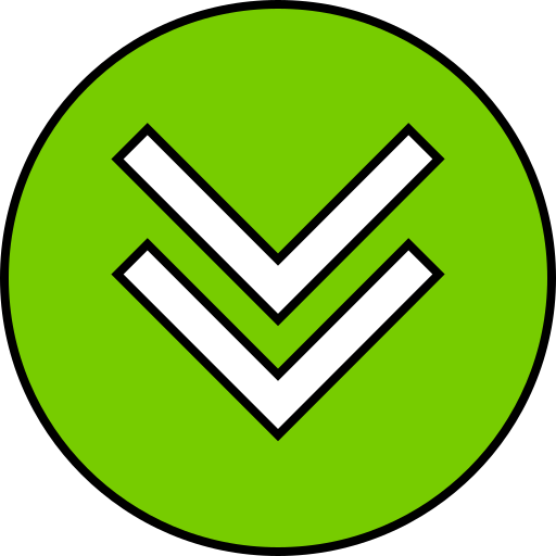 abajo galón icono gratis