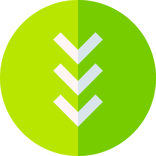 abajo galón icono gratis