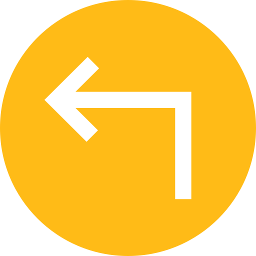 Left turn free icon Left turn free icon