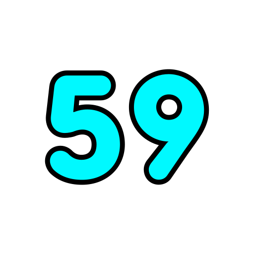 59 Icône gratuit 59 Icône gratuit