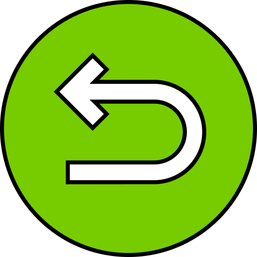 U turn free icon