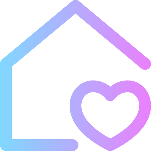 Home Super Basic Rounded Gradient icon