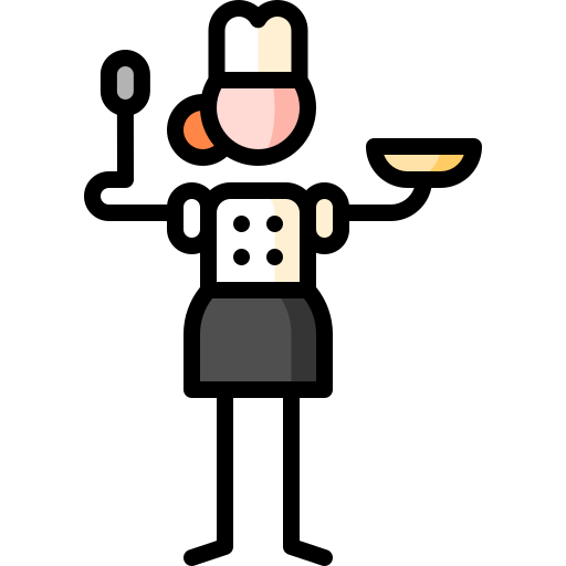 Maestro de cocina icono gratis