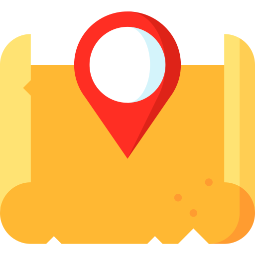 Mapa icono gratis