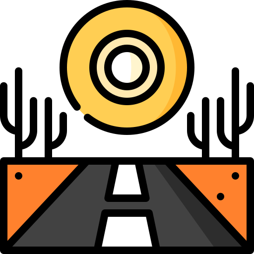 route Icône gratuit