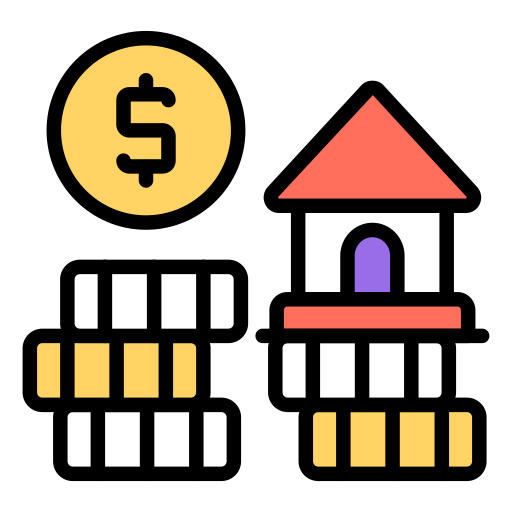 pago de vivienda icono gratis