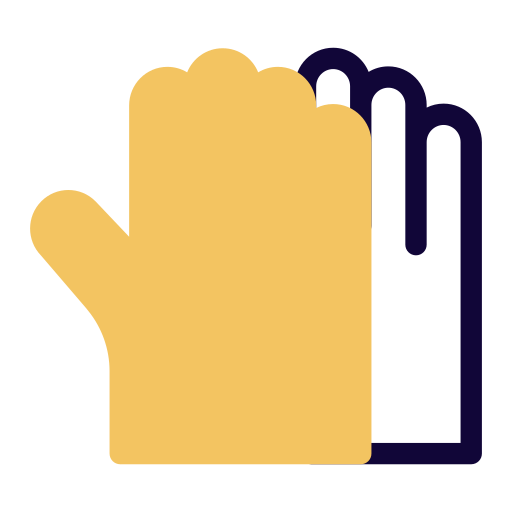 guantes icono gratis