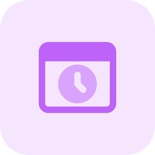 Clock free icon Clock free icon