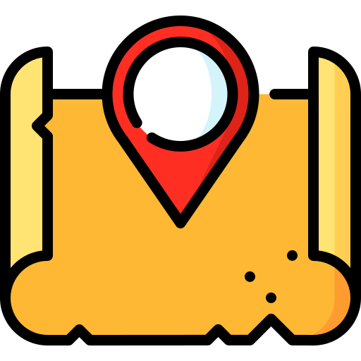 Mapa icono gratis