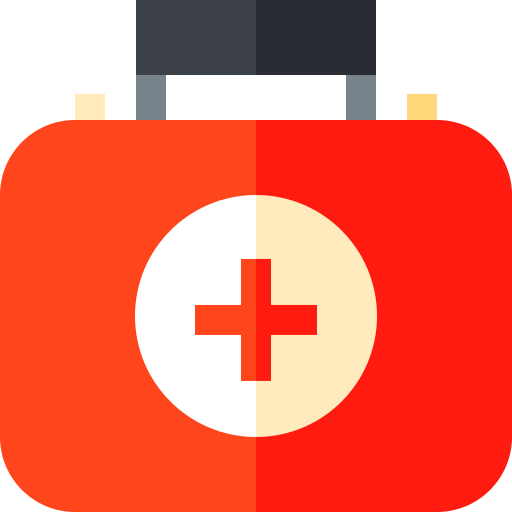 Botiquín de primeros auxílios icono gratis