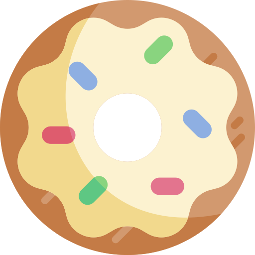 Rosquilla icono gratis