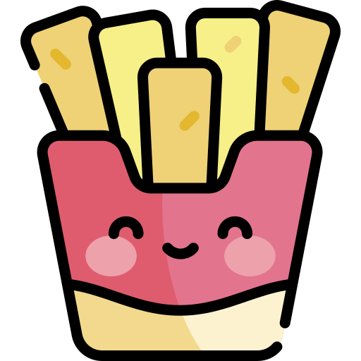 Francés fritas icono gratis