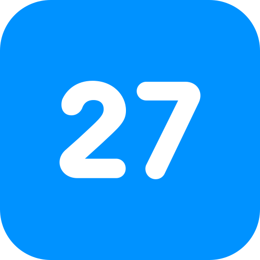 27 kostenlos Icon 27 kostenlos Icon
