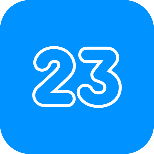 Number 23 free icon