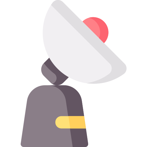 Antena parabólica icono gratis