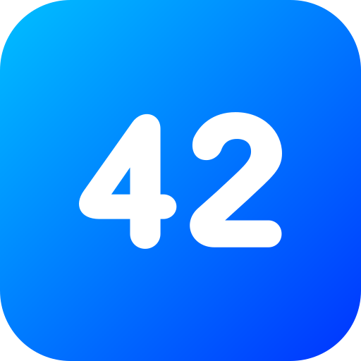 42 Icône gratuit