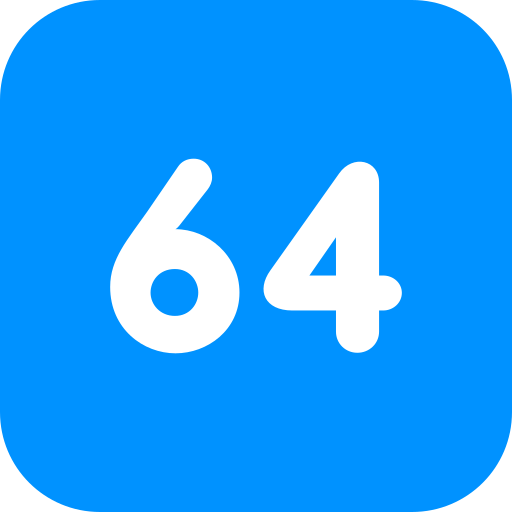 64 icono gratis