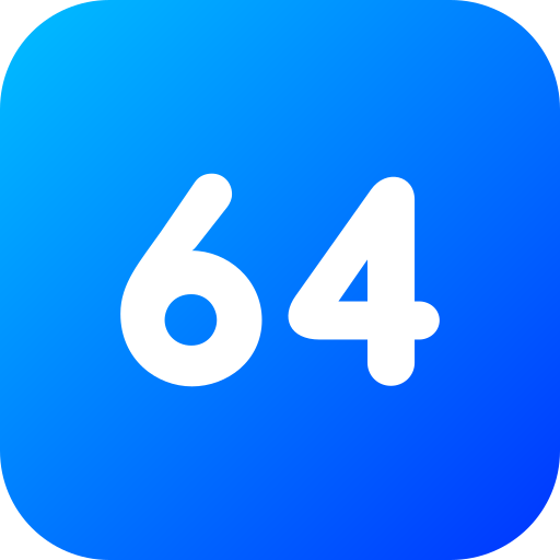64 icono gratis