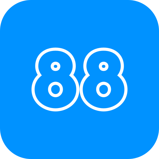 88 Icône gratuit 88 Icône gratuit
