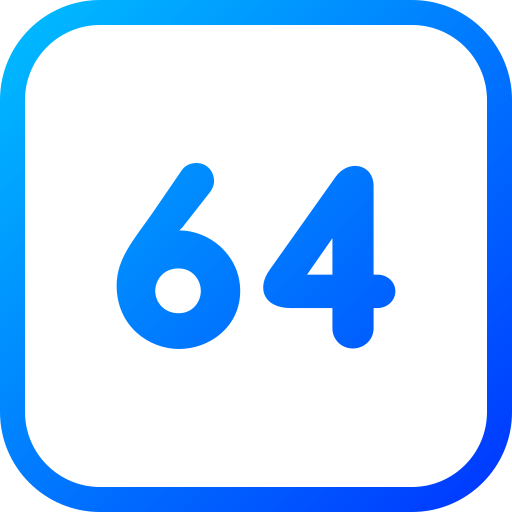 64 icono gratis