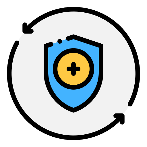 póliza de seguros icono gratis