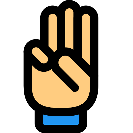 Three free icon