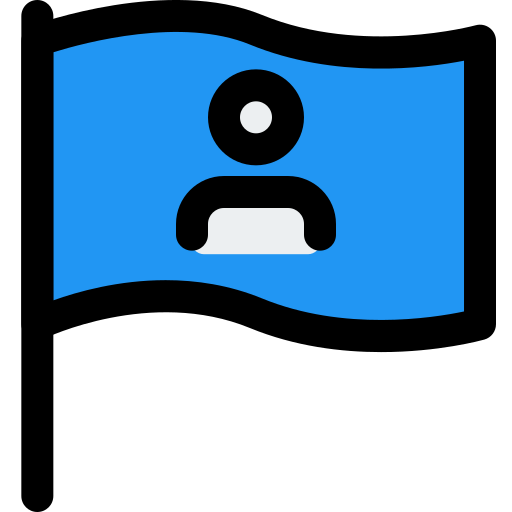 Flag free icon