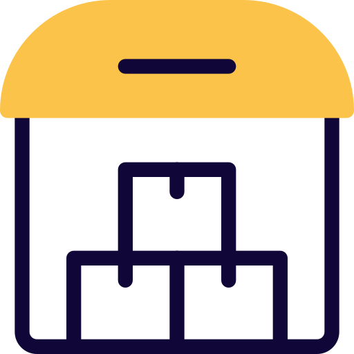 Boxes free icon