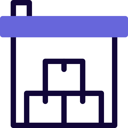 Boxes free icon