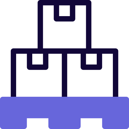 Boxes free icon