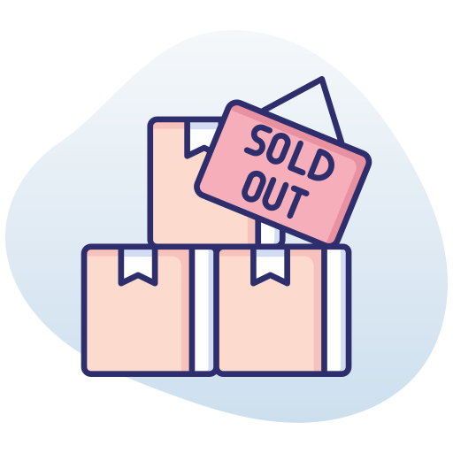 agotado icono gratis