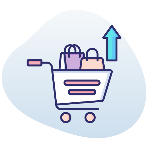 venta adicional icono gratis