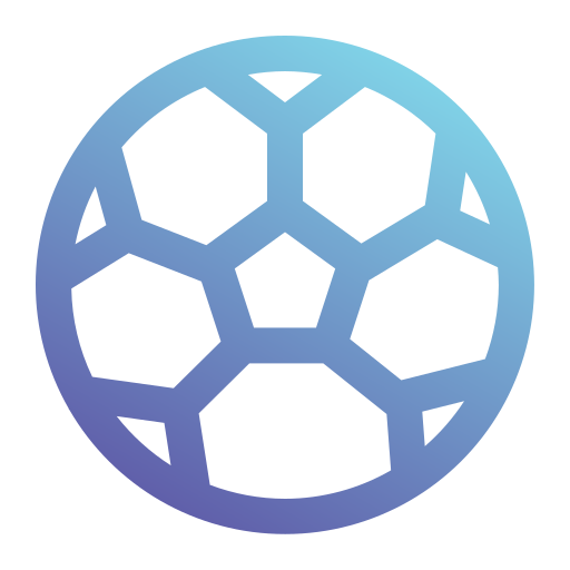 pelota de fútbol icono gratis