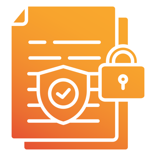 protección de datos icono gratis