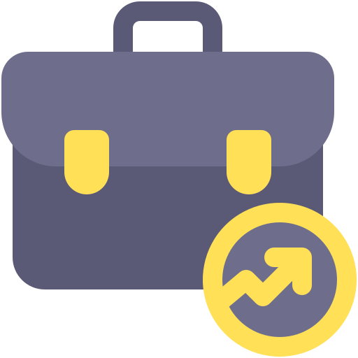 maletín icono gratis