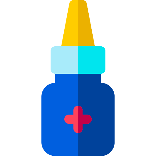 Nasal spray Basic Rounded Flat icon