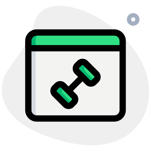 aptitud física icono gratis