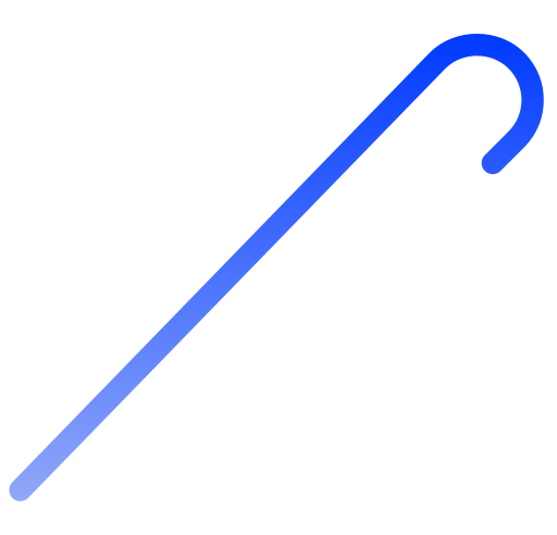 bastón icono gratis