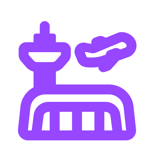 Здание аэропорта бесплатно иконка