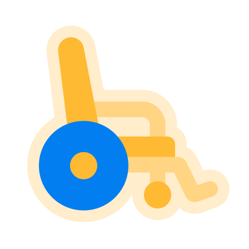 Disability free icon