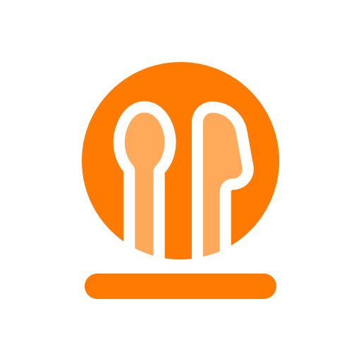 zona de comidas icono gratis