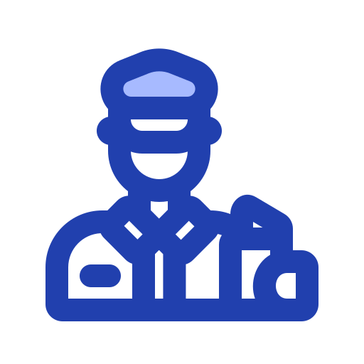 policía icono gratis