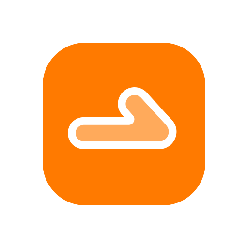 Right sign free icon