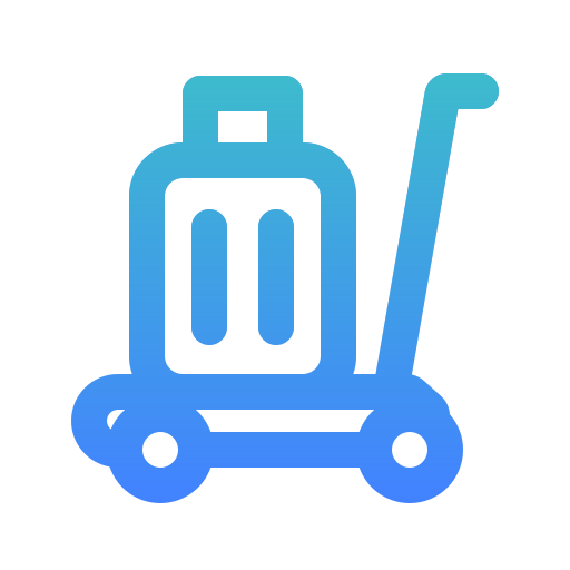 carro de aeropuerto icono gratis