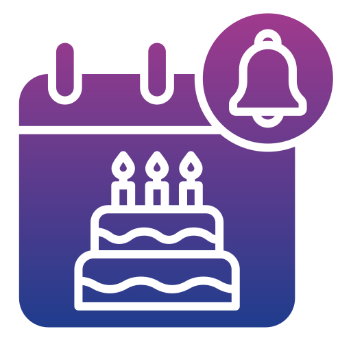 cumpleaños icono gratis