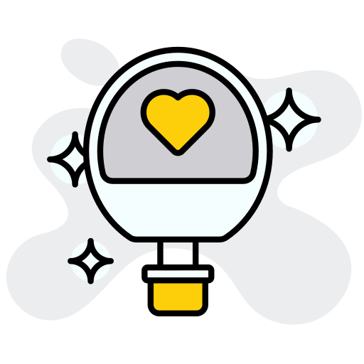 globo aerostático icono gratis