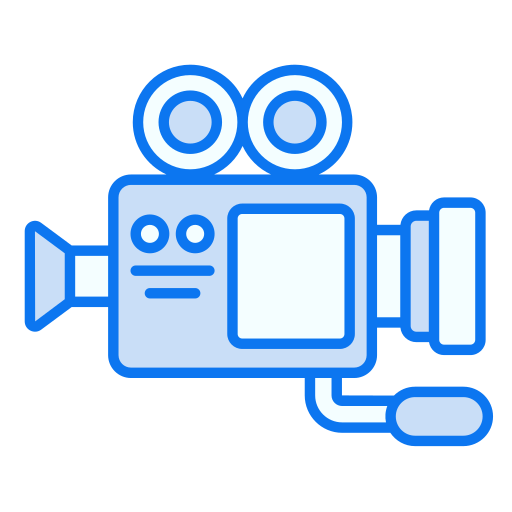 camara de video icono gratis