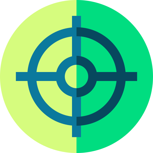 Target Basic Straight Flat icon