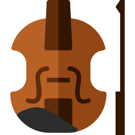 violín icono gratis