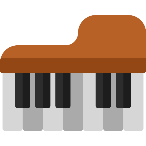 Piano icono gratis